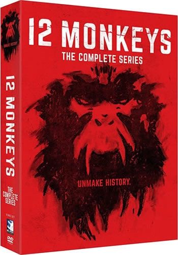 12 Monkeys Complete Series 1-4 (8-Disc 2015-2018)