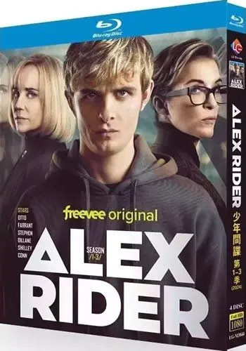Alex Rider Series 1-3 (4-Disc Blu-ray Box Set 2020-2024)