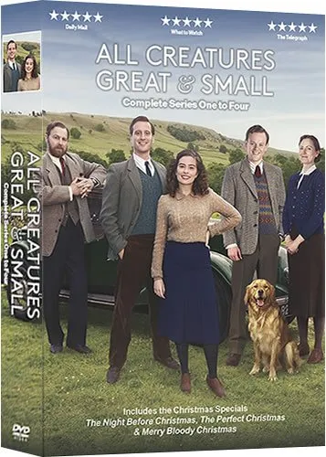 All Creatures Great and Small Complete Series One to Four (8-Disc 2020-2024)