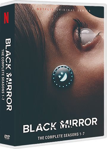 Black Mirror Series 1-7 (14-Disc DVD Box Set 2011-2025)