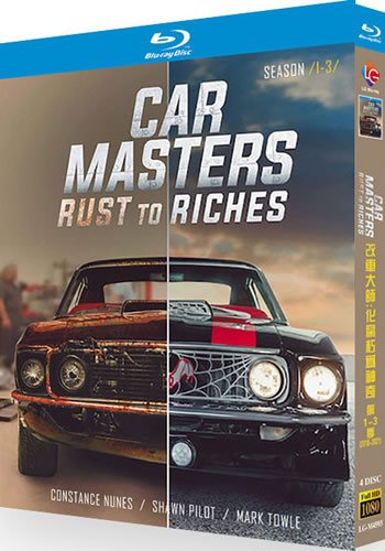 Car Masters Rust to Riches Series 1-3 (4-Disc Blu-ray Box Set 2018-2021)