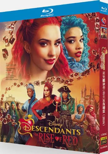 Descendants The Rise of Red Movie (1-Disc Blu-ray 2024)