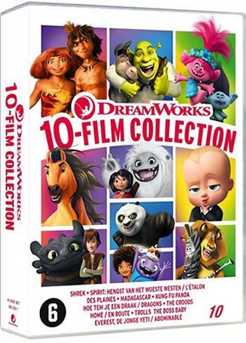 DreamWorks 10 Movie Collection (10-Disc 2001-2019)