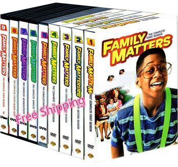 Family Matters Complete Series 1-9 (27-Disc 1989-1998)