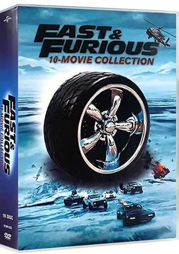 Fast and Furious 10 Movie Collection (10-Disc 2021)