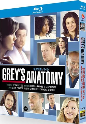 Grey??s Anatomy Series 11-12 (4-Disc Blu-ray Box Set 2014-2016)