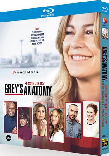 Grey??s Anatomy Series 15-16 (4-Disc Blu-ray Box Set 2018-2020)