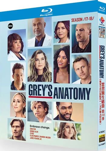 Grey??s Anatomy Series 17-18 (4-Disc Blu-ray Box Set 2020-2022)