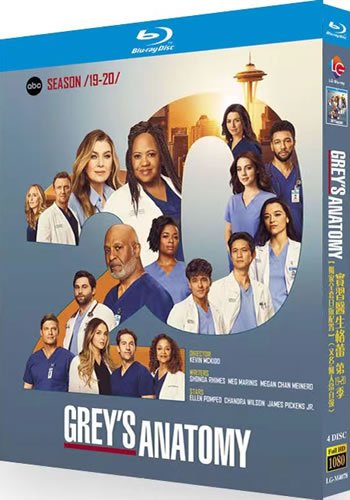 Grey??s Anatomy Series 19-20 (4-Disc Blu-ray Box Set 2022-2023)