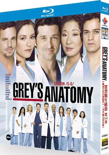 Grey??s Anatomy Series 5-6 (4-Disc Blu-ray Box Set 2008-2010)