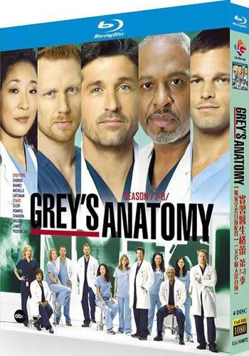 Grey??s Anatomy Series 7-8 (4-Disc Blu-ray Box Set 2010-2012)