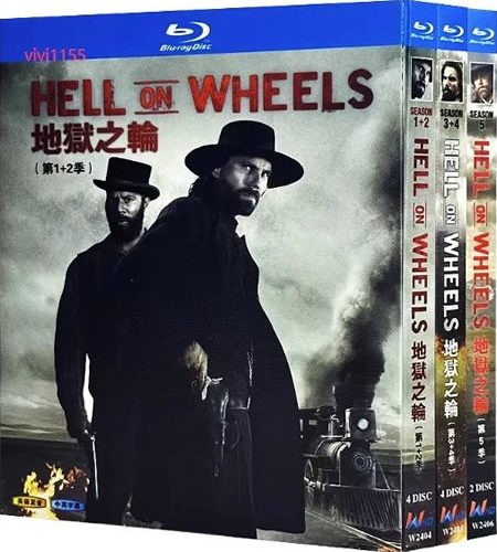 Hell on Wheels Series 1-5 (10-Disc Blu-ray Box Set 2011-2016)