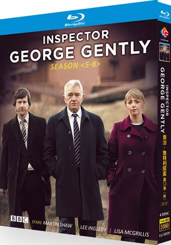 Inspector George Gently Series 5-8 (4-Disc Blu-ray Box Set 2012-2017)