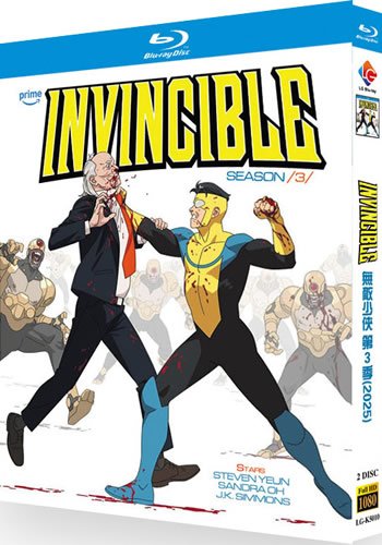 Invincible Series 3 (2-Disc Blu-ray 2025)