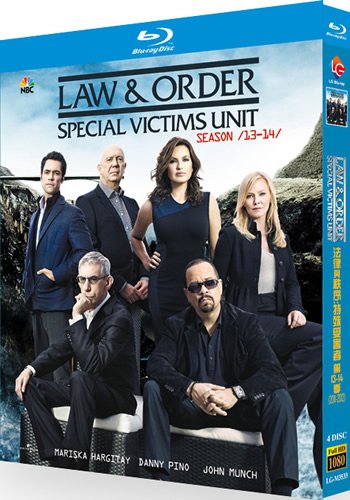 Law and Order Special Victims Unit Series 13-14 (4-Disc Blu-ray Box Set 2011-2012)