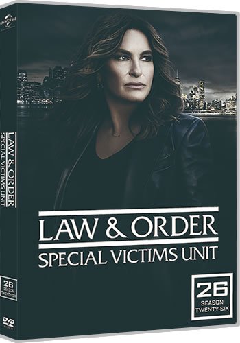 Law & Order: SVU Season 26 (5-Disc DVD 2025)