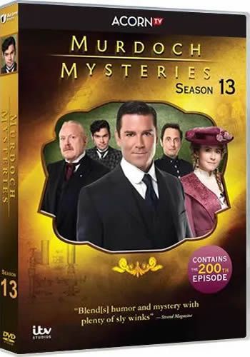 Murdoch Mysteries Complete Series 13 (4-Disc 2020)