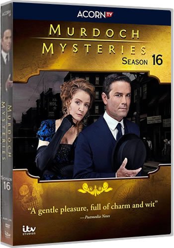 Murdoch Mysteries Season 16 (5-Disc 2023)