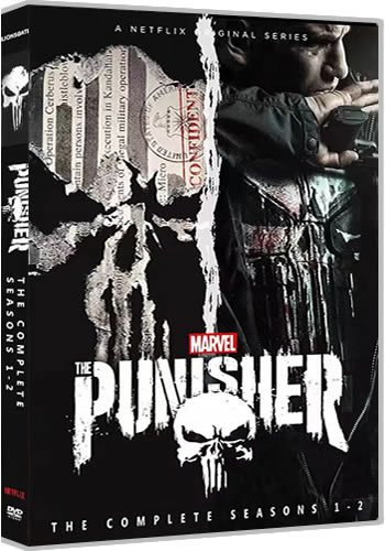 The Punisher Complete Series 1 and 2 (6-Disc 2018-2019)