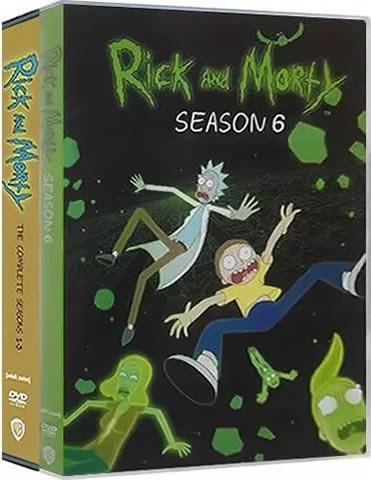 Rick and Morty Complete Series 1-6 (12-Disc 2013-2022)