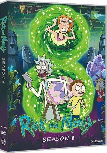 Rick and Morty Season 8 (2-Disc DVD 2025)