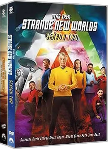 Star Trek Strange New Worlds Complete Season 1-2 DVD Set (6-Disc 2022-2023)
