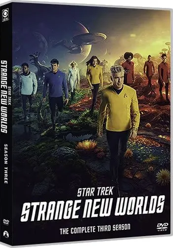 Star Trek Strange New Worlds Season 3 (3-Disc DVD 2025)
