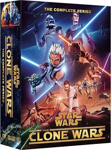 Star Wars The Clone Wars Complete Series 1-7 (24-Disc 2008-2020)