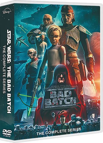 Star Wars The Bad Batch Complete Series 1-3 (11-Disc 2021-2024)