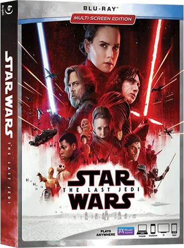 Star Wars The Last Jedi Blu-ray (2-Disc 2017)