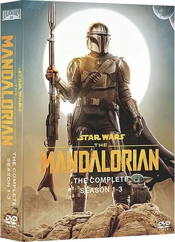 The Mandalorian Season 1-3 DVD Set (7-Disc 2019-2023)