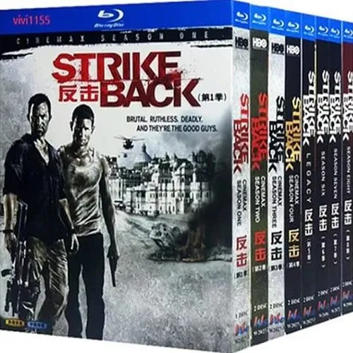 Strike Back Series 1-8 (15-Disc Blu-ray Box Set 2010-2020)