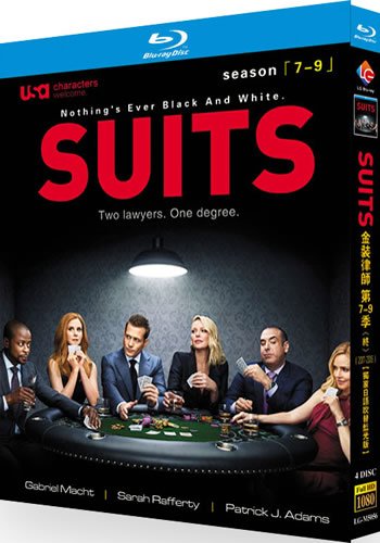 Suits Series 7-9 (4-Disc Blu-ray Box Set 2017-2019)