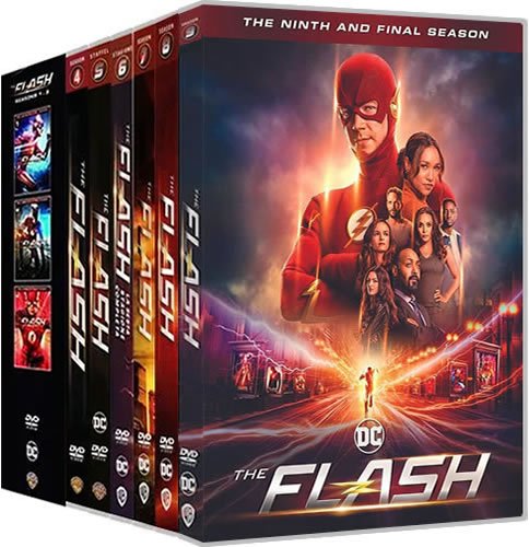 The Flash Complete Series 1-9 (42-Disc 2014-2023)