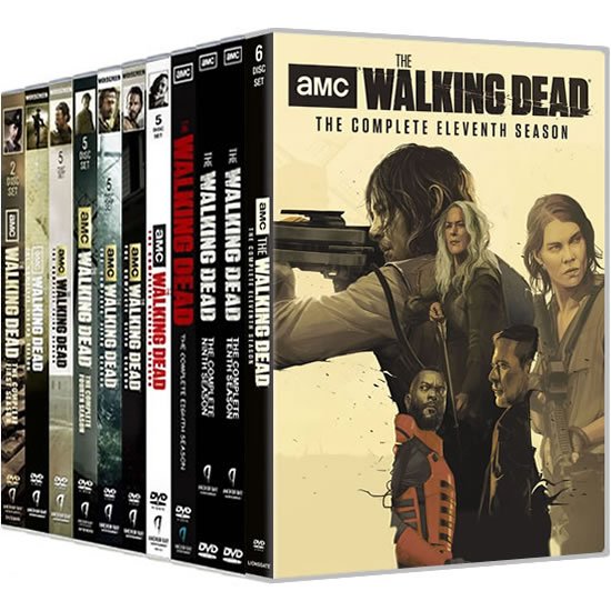 The Walking Dead Complete Series 1-11 (53-Disc 2010-2022)