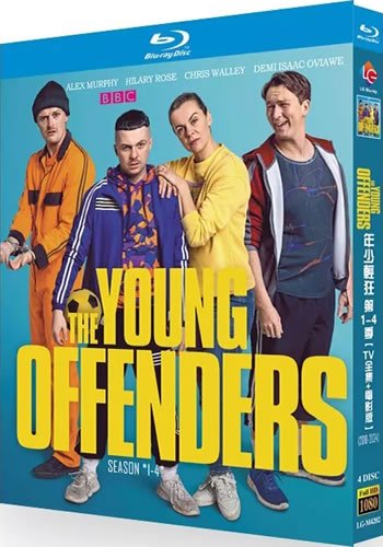 The Young Offenders Series 1-4 (4-Disc Blu-ray Box Set 2018-2024)