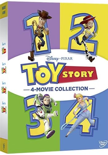 Toy Story 1-4 Movie Collection (6-Disc 1995-2019)