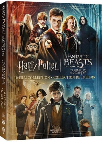 Wizarding World 10 Film Collection Harry Potter and Fantastic Beasts (10-Disc 2021)