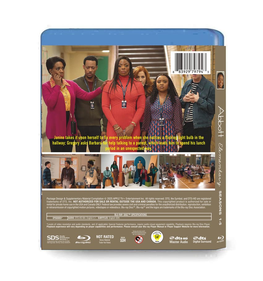 Abbott Elementary Seasons 1-5 (2021-2026) 6-Disc Blu-ray - Complete Comedy Box Set - Image 2