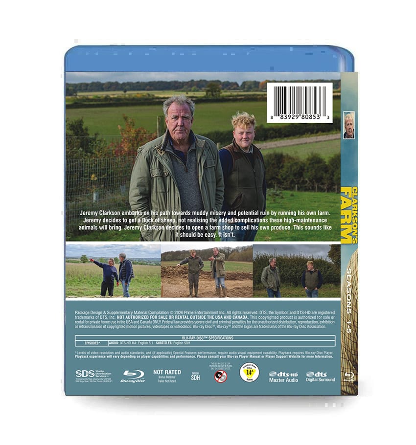 Clarkson's Farm Seasons 1-5 (2021-2026) 6-Disc Set Blu-ray - Image 2