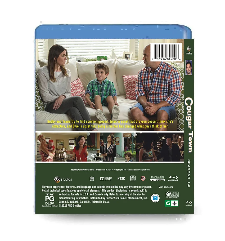 Cougar Town The Complete Series Seasons 1-6 Blu-ray Box Set - Image 2