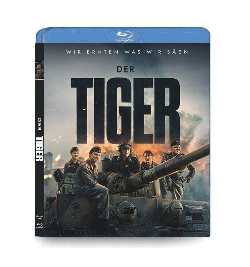 Der Tiger (2025) 1-Disc Set Blu-ray - WWII Tank Warfare Thriller