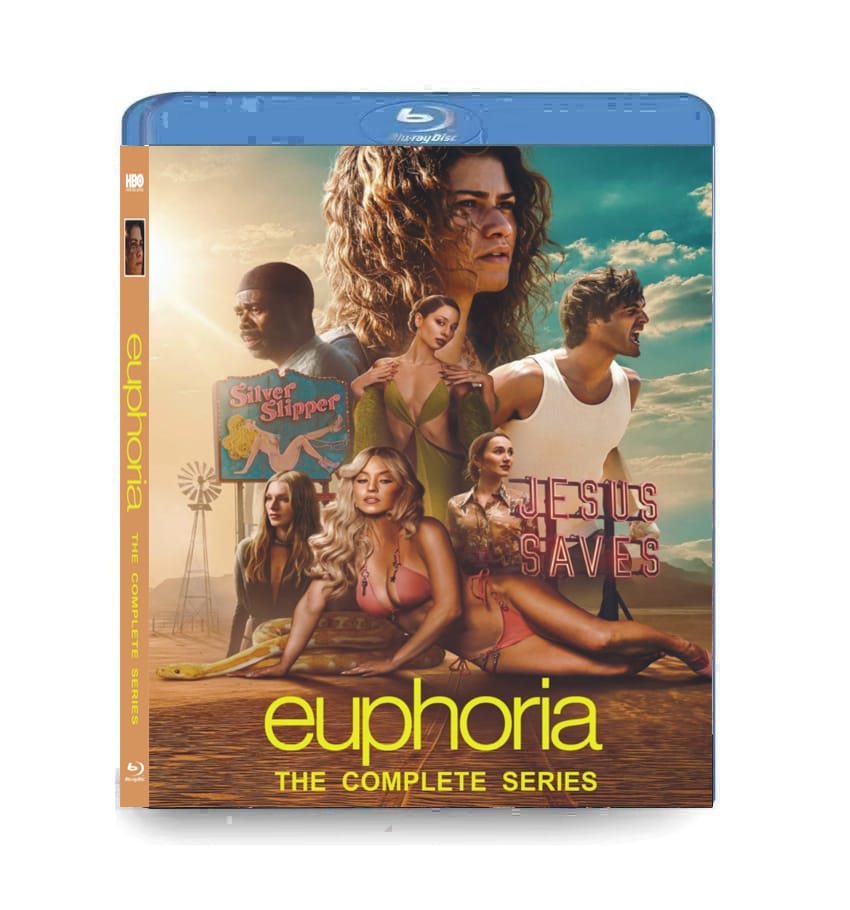 Euphoria: The Complete Series (Seasons 1-3) (2019-2026) 3-Disc Set Blu-ray