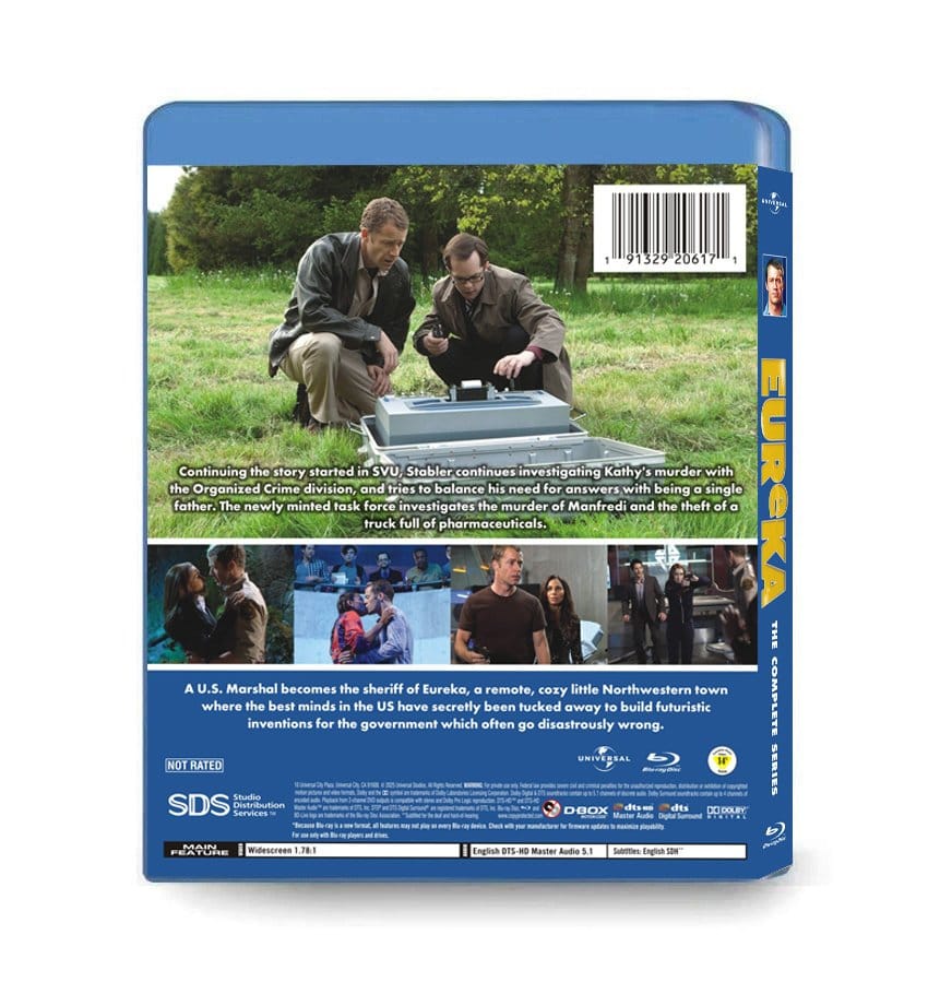 Eureka: The Complete Series (2006-2012) 12-Disc Set Blu-ray - Sci-Fi Comedy Adventure - Image 2