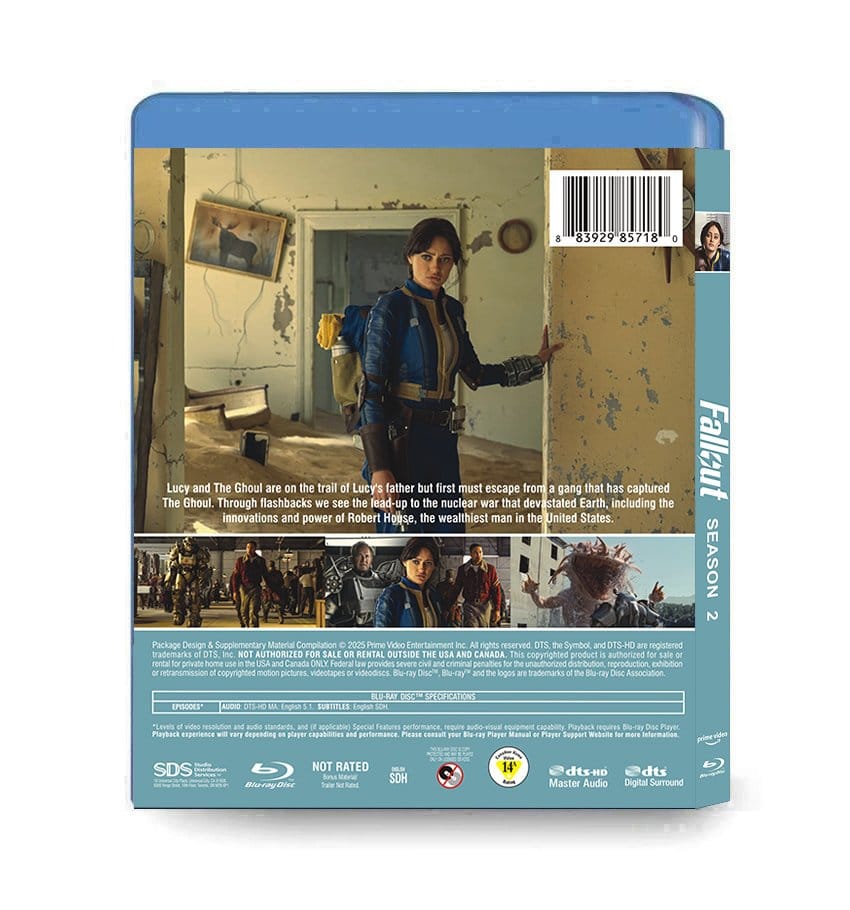 Fallout: Season 2 (2026) 2-Disc Set Blu-ray - Amazon Original Series - Image 2