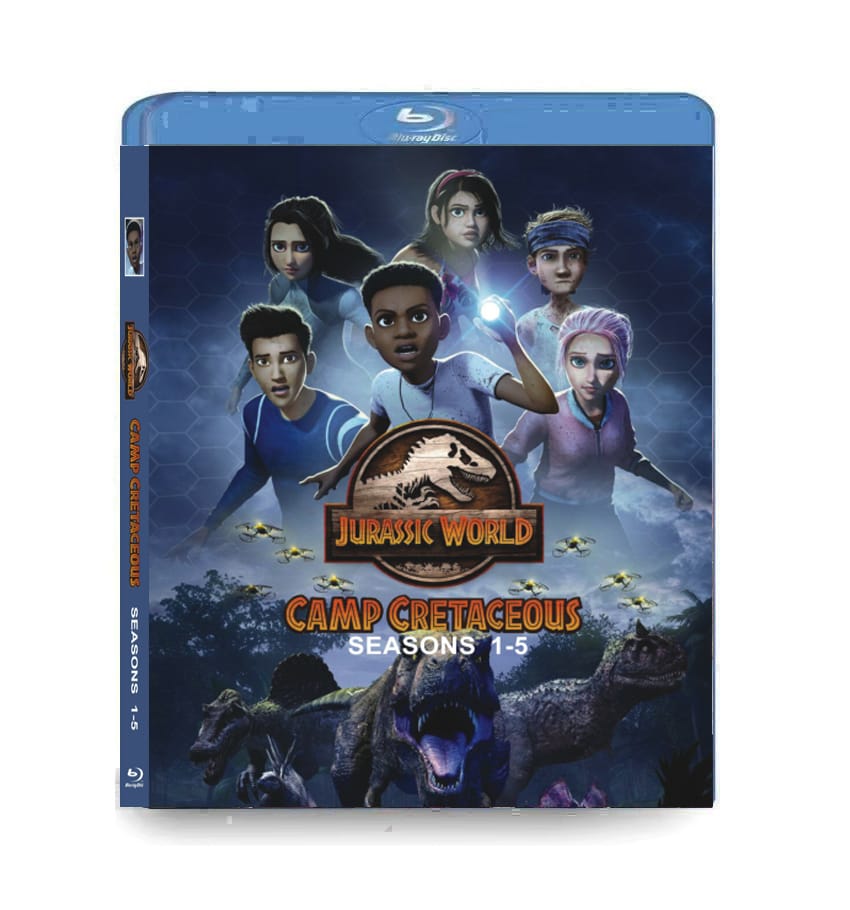 Jurassic World: Camp Cretaceous: The Complete Series (Seasons 1-5) (2020-2022) 5-Disc Set Blu-ray