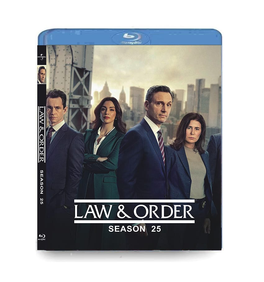 Law And Order: Season 25 (2025-2026) 2-Disc Set Blu-ray