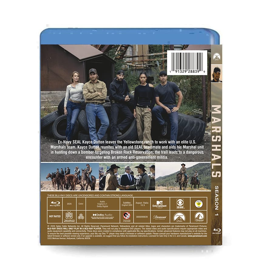 Marshals: Season 1 (2026) 2-Disc Set Blu-ray - Image 2