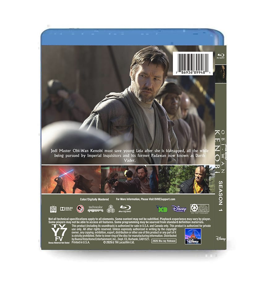 Obi-Wan Kenobi: Season 1 (2022) 2-Disc Set Blu-ray - Image 2