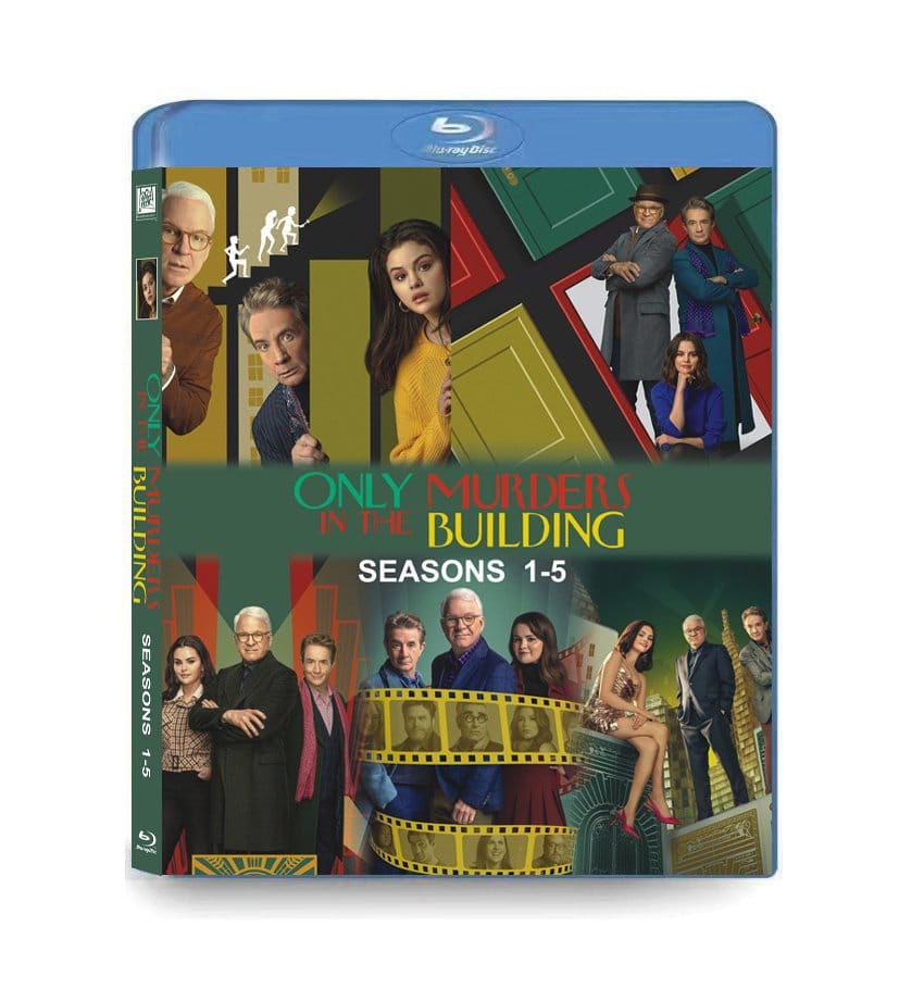 Only Murders in the Building: The Complete Seasons 1-5 (2021-2025) 6-Disc Set Blu-ray - Mystery Comedy Series